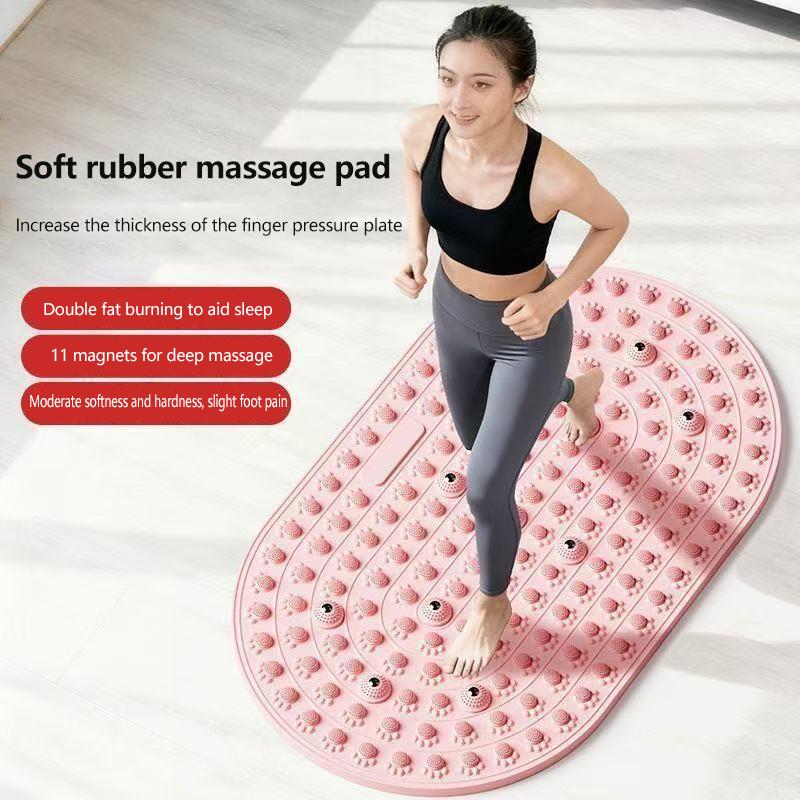 指圧リフレクソロジーウォーキングフットマッサージマット、滑り - Gripper Foot Walking のレビューと価格