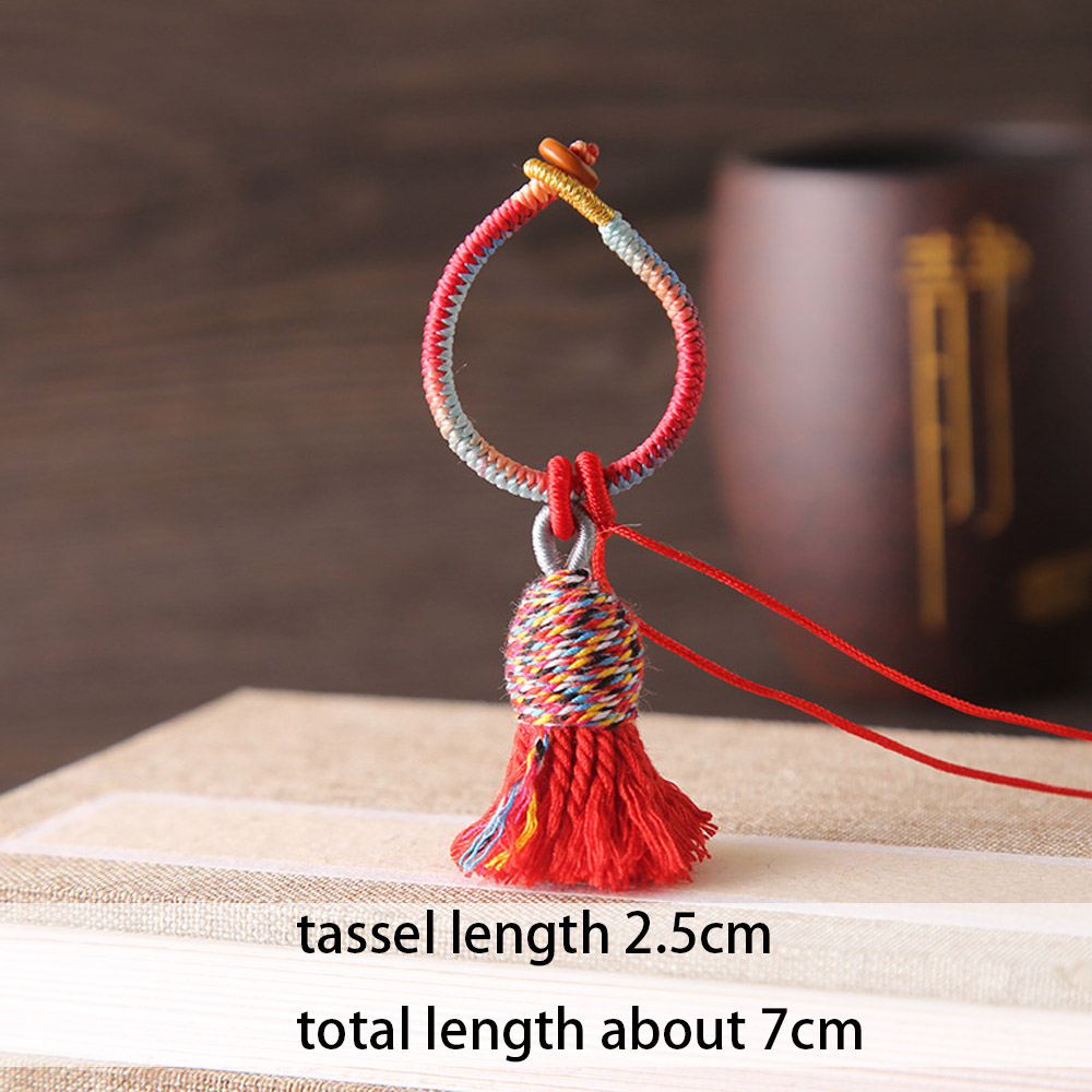 2個入りコットン糸タッセル フリンジ グラデーションカラー  - Sewing Thread In Textile のレビューと価格