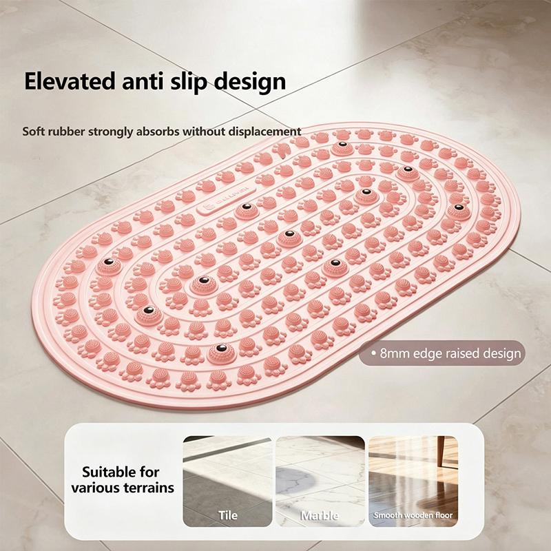 滑り止め付き指圧フットマッサージマット、柔らかく快適な歩行パ - Gripper Foot Walking のレビューと価格